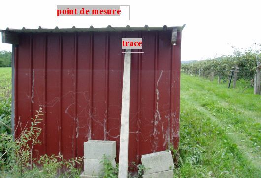 Vue de la laisse