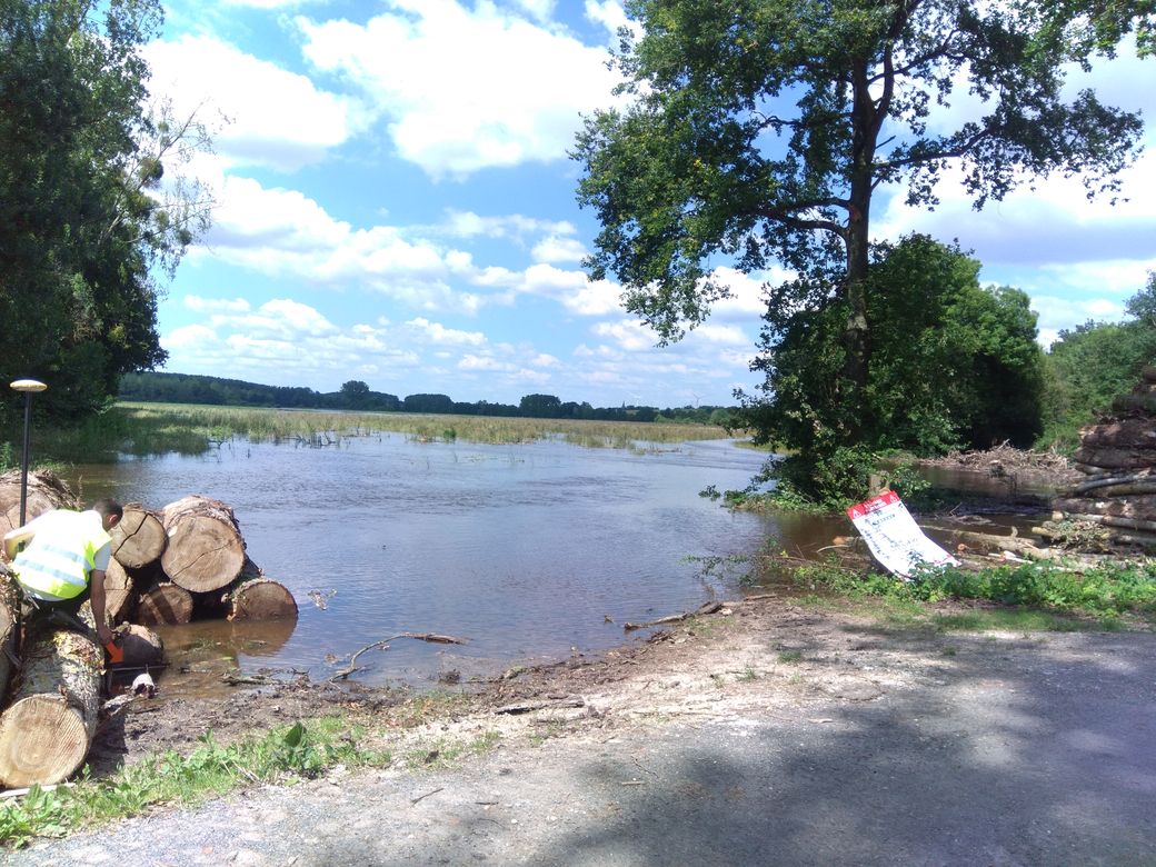 Vue du repère, le 24/06/2024, SPC LACI