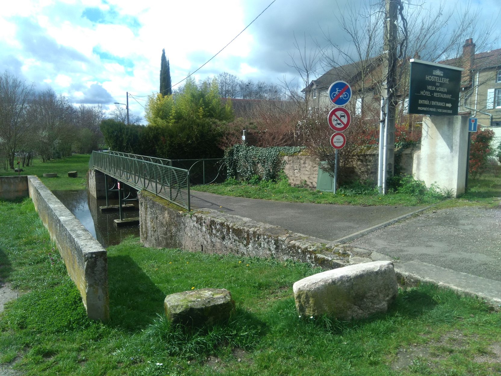 Vue du site en 2024