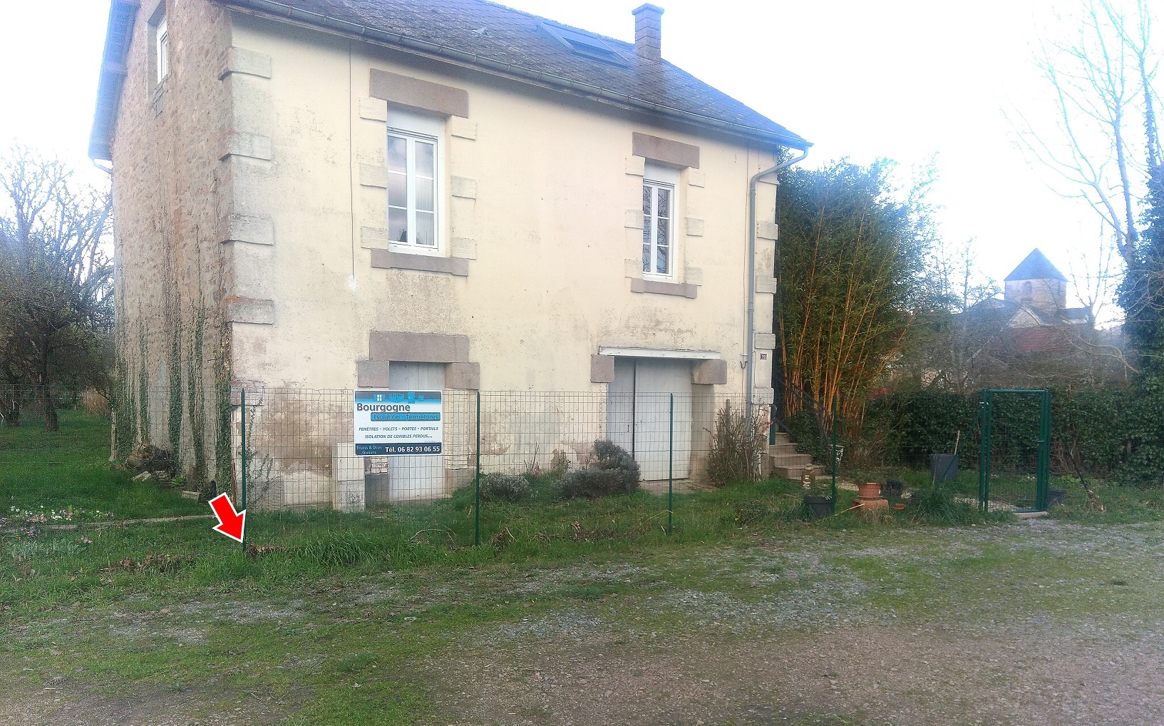 Vue du site en 2024