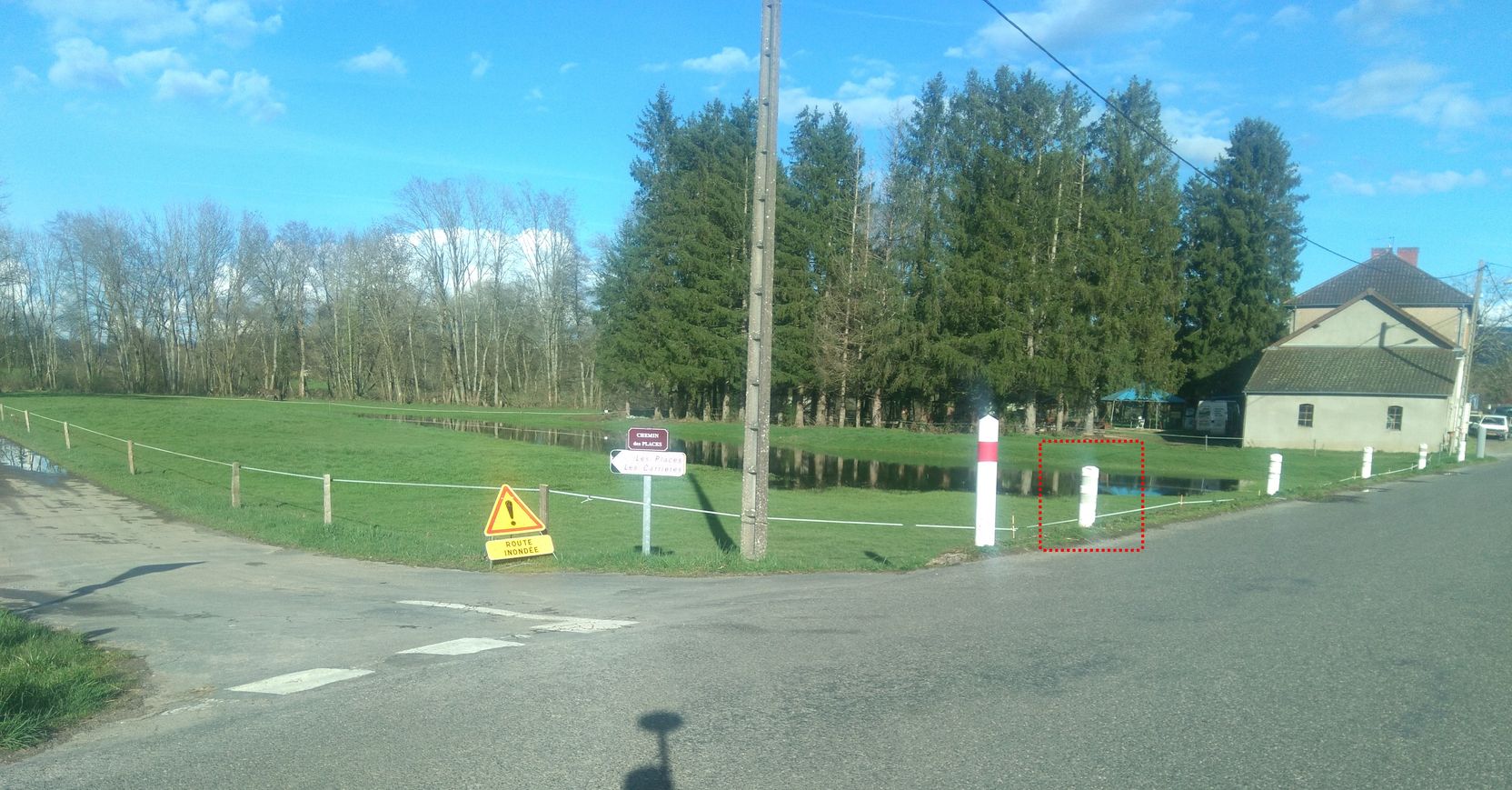 Vue du repère en 2024