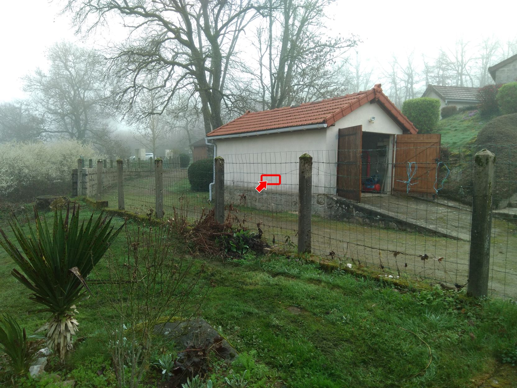 Vue du site en 2024