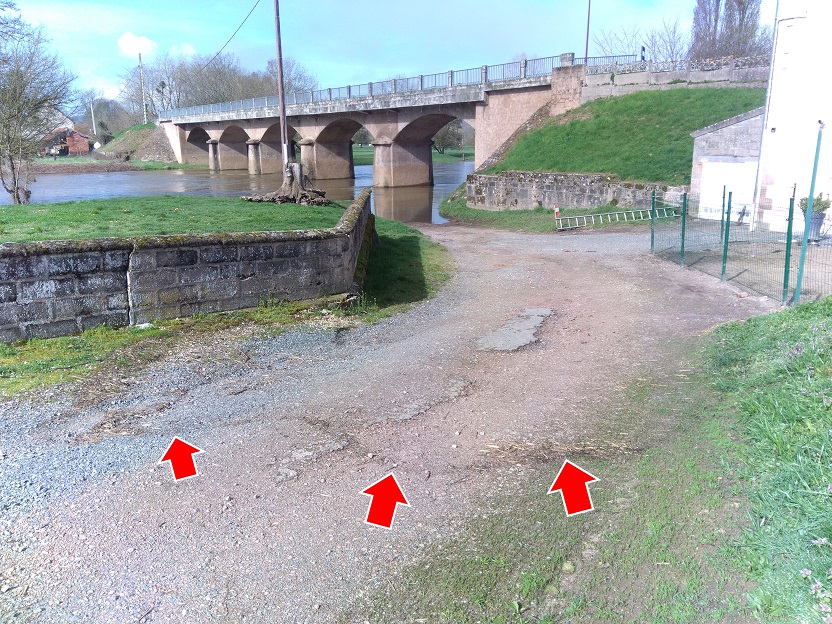 Vue du repère en 2024