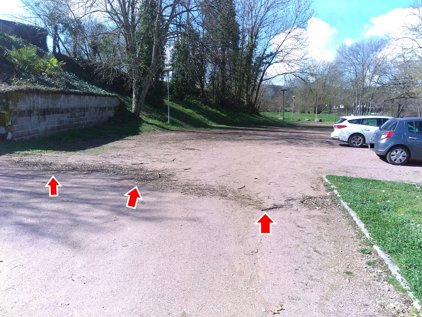 Vue du repère en 2024
