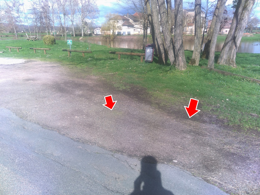 Vue du repère en 2024
