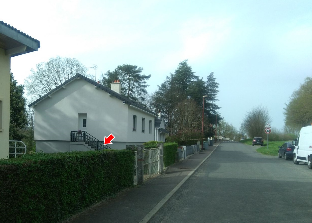 Vue du site en 2024