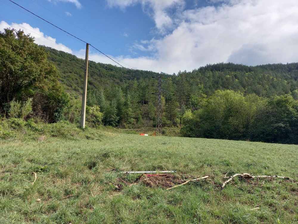 Vue du site, auteur: OTEIS, 2023