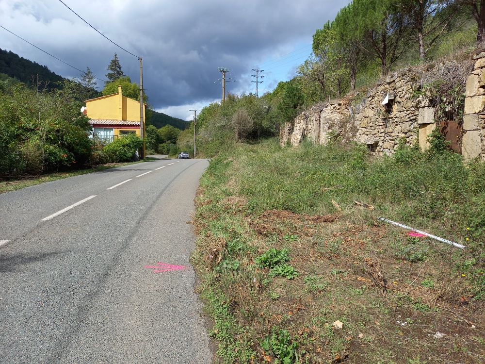 Vue du site, auteur: OTEIS, 2023