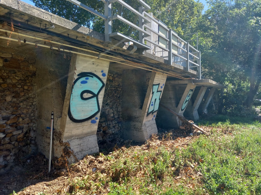 Vue du site, auteur: OTEIS, 2023