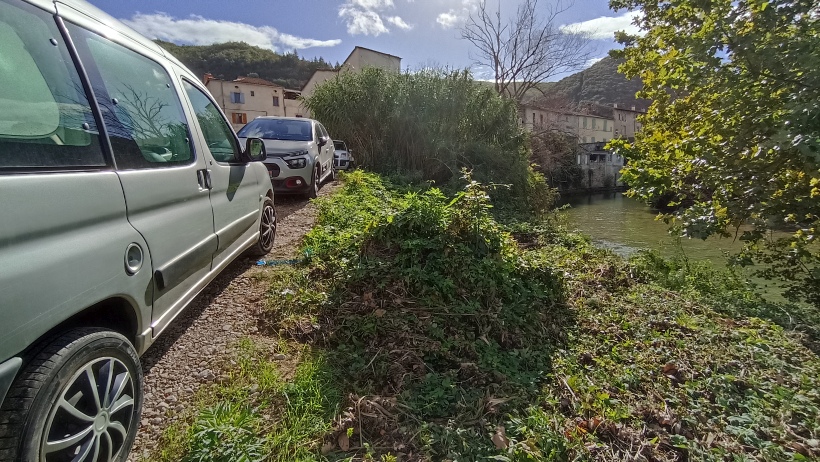 Vue du site, auteur: OTEIS, 2023