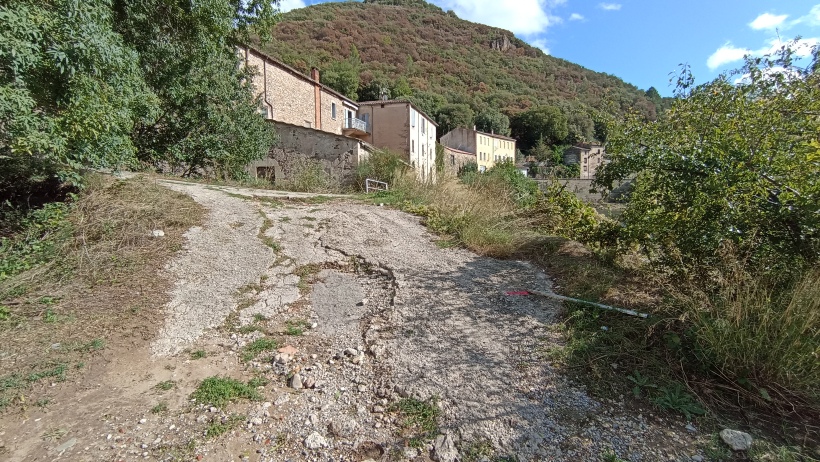 Vue du site, auteur: OTEIS, 2023