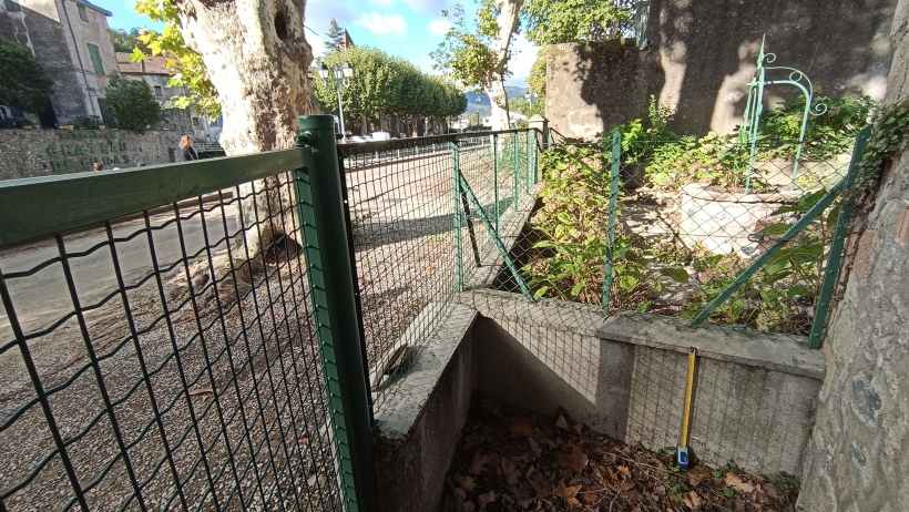 Vue du site, auteur: OTEIS, 2023