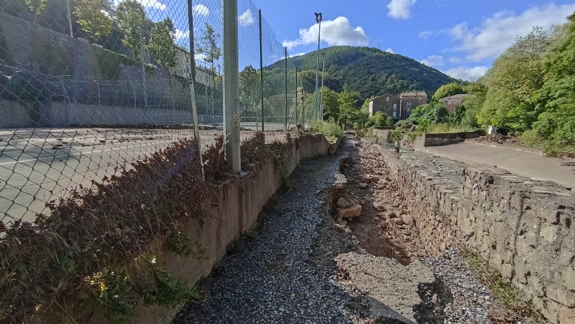 Vue du site, auteur: OTEIS, 2023