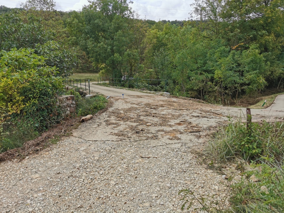 Vue du site, auteur: OTEIS, 2023