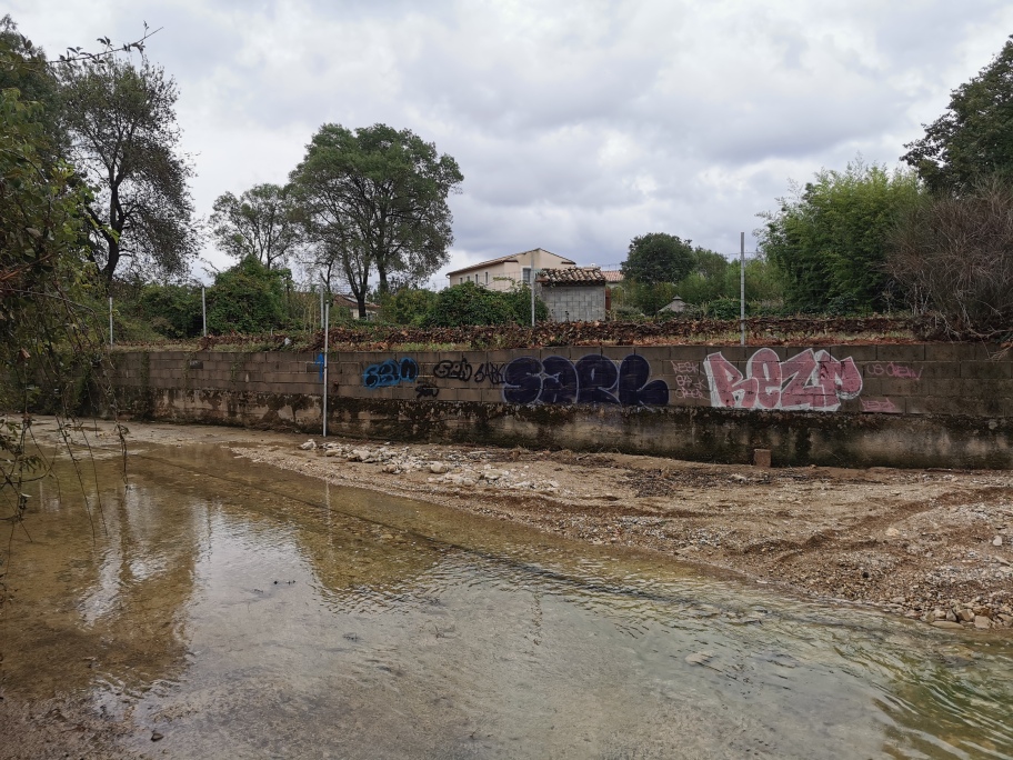 Vue du site, auteur: OTEIS, 2023