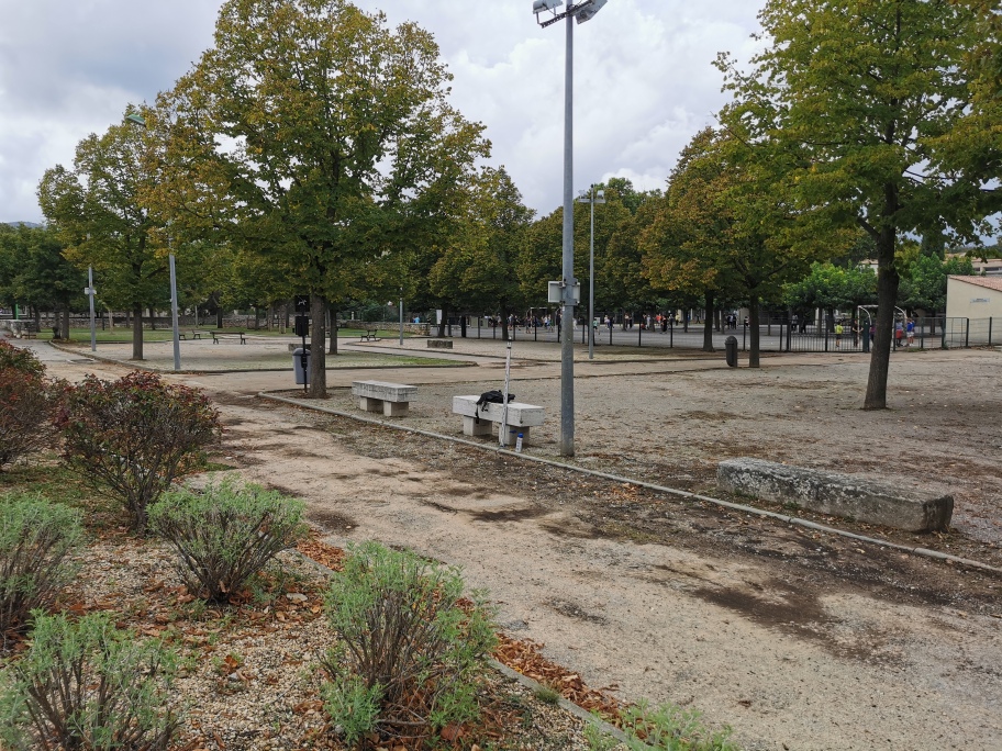 Vue du site, auteur: OTEIS, 2023