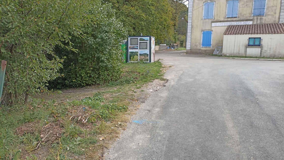 Vue du site, auteur: OTEIS, 2023