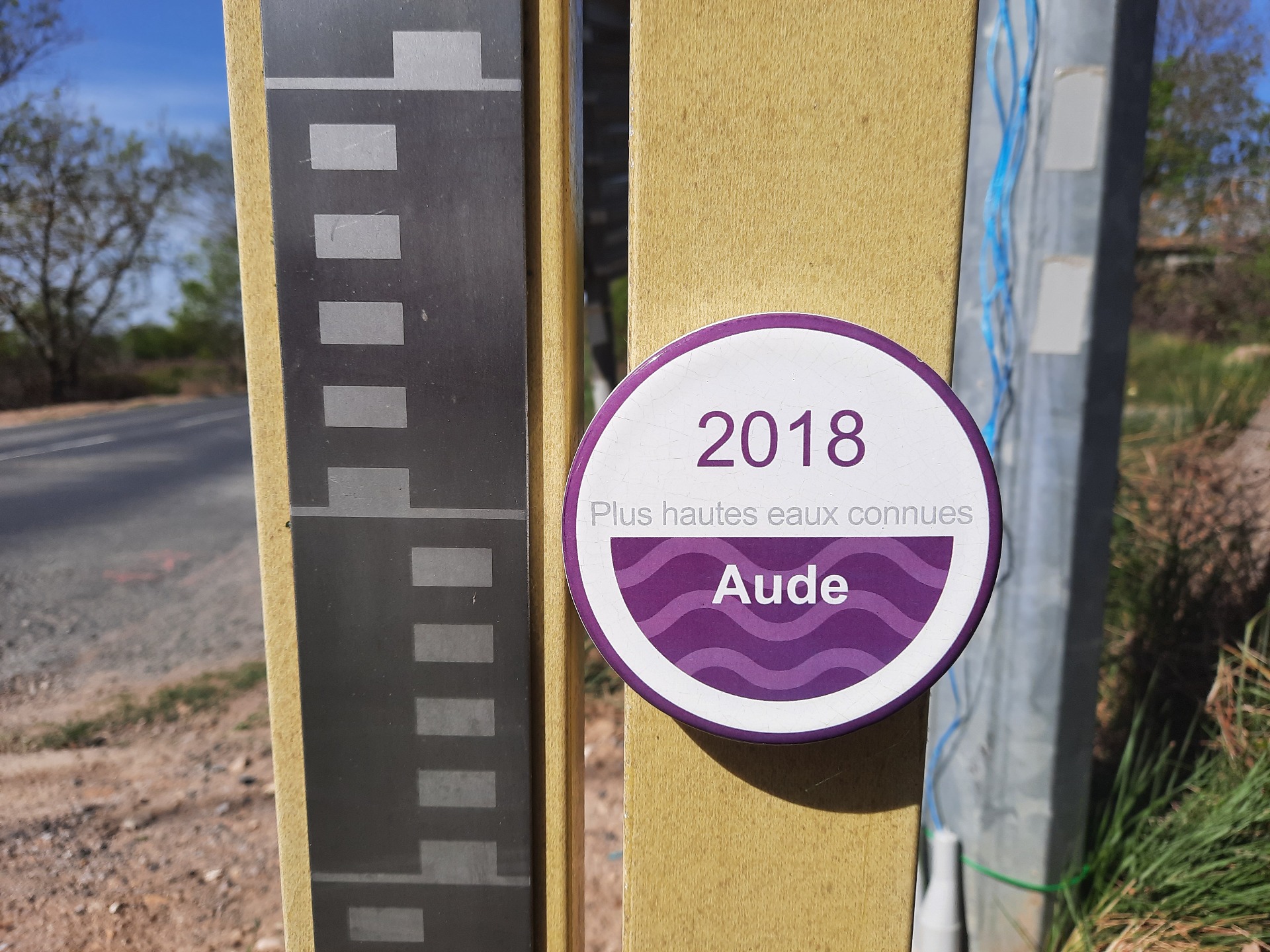 Vue du repère, auteur : SMMAR, 2024