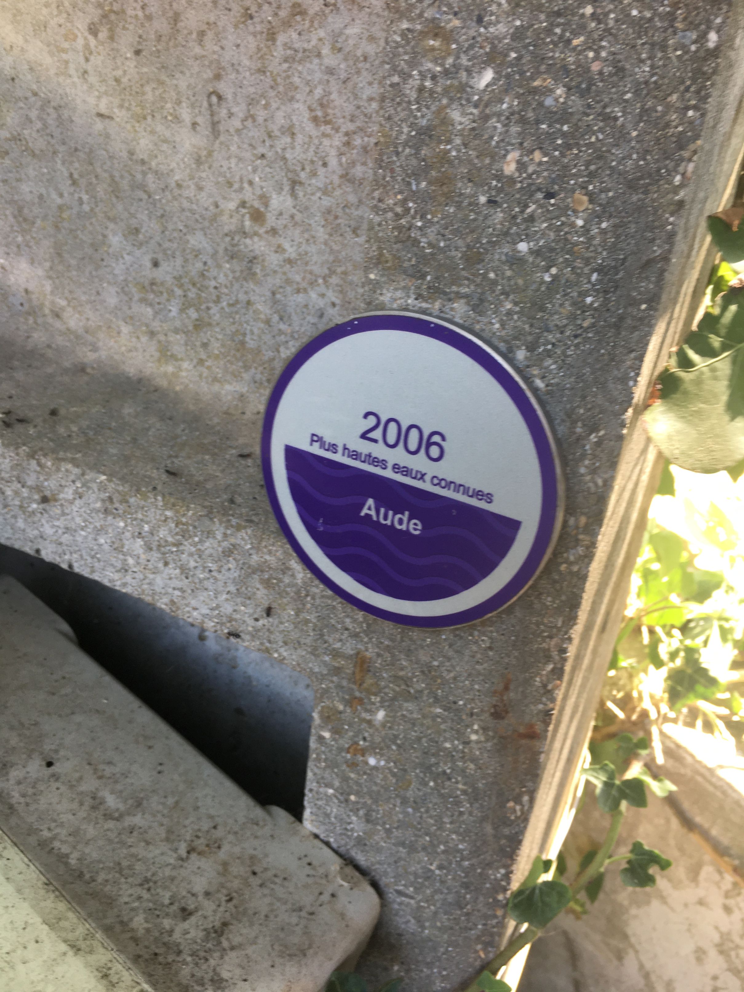 Vue du repère, auteur : SMMAR, 2024