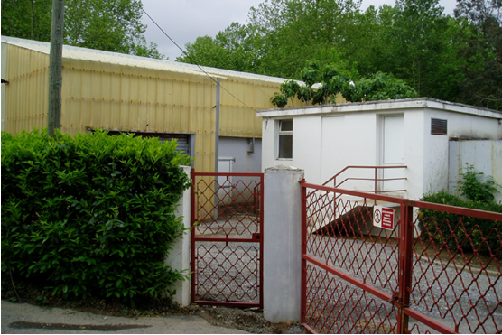 Vue du site