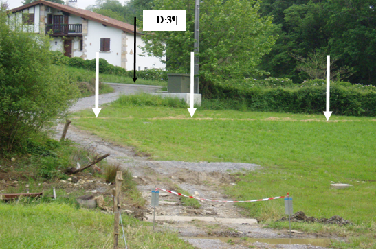 Vue du site