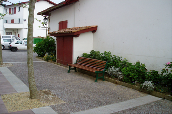 Vue du site