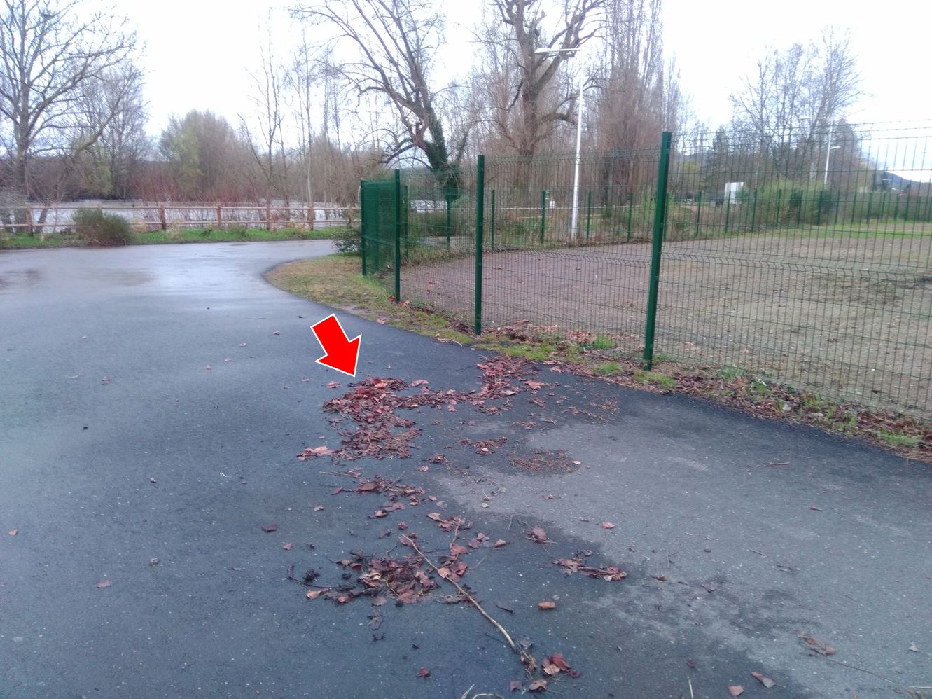 Vue du repère en 2024