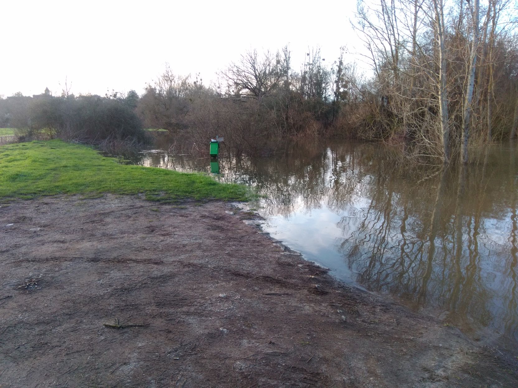Niveau de l'Allier, avant le pic de crue