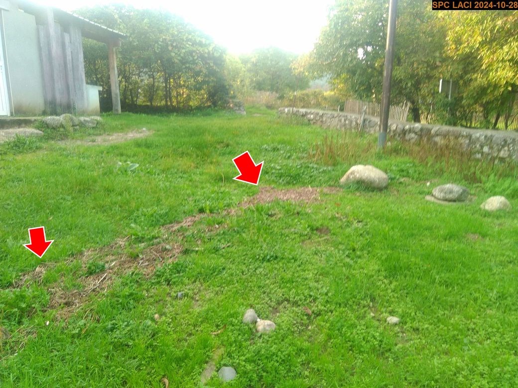Vue du repère, en 2024