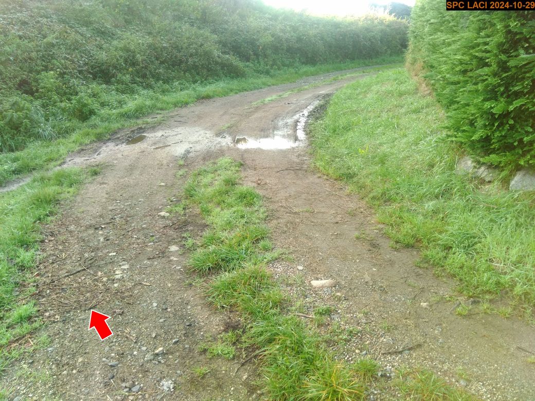 Vue du repère, en 2024
