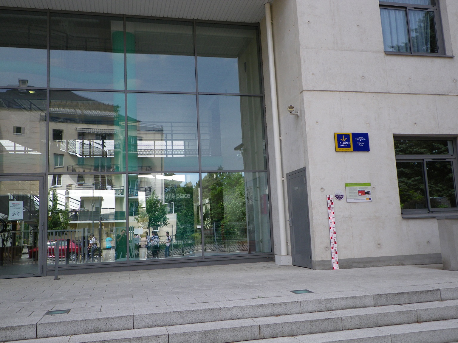 Vue du site en 2011, source : département du Loiret.