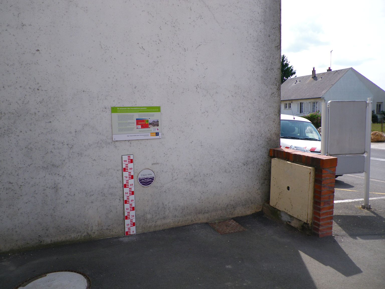 Vue du site en 2011, source : département du Loiret.
