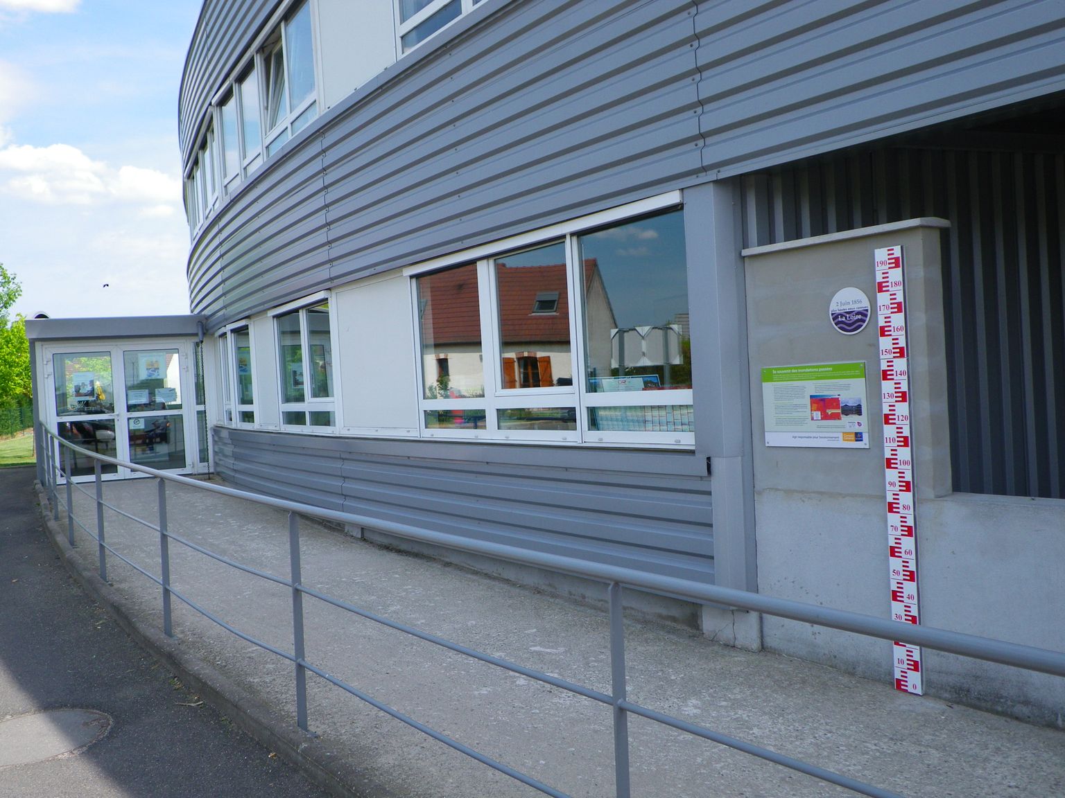 Vue du site en 2011, source : département du Loiret.