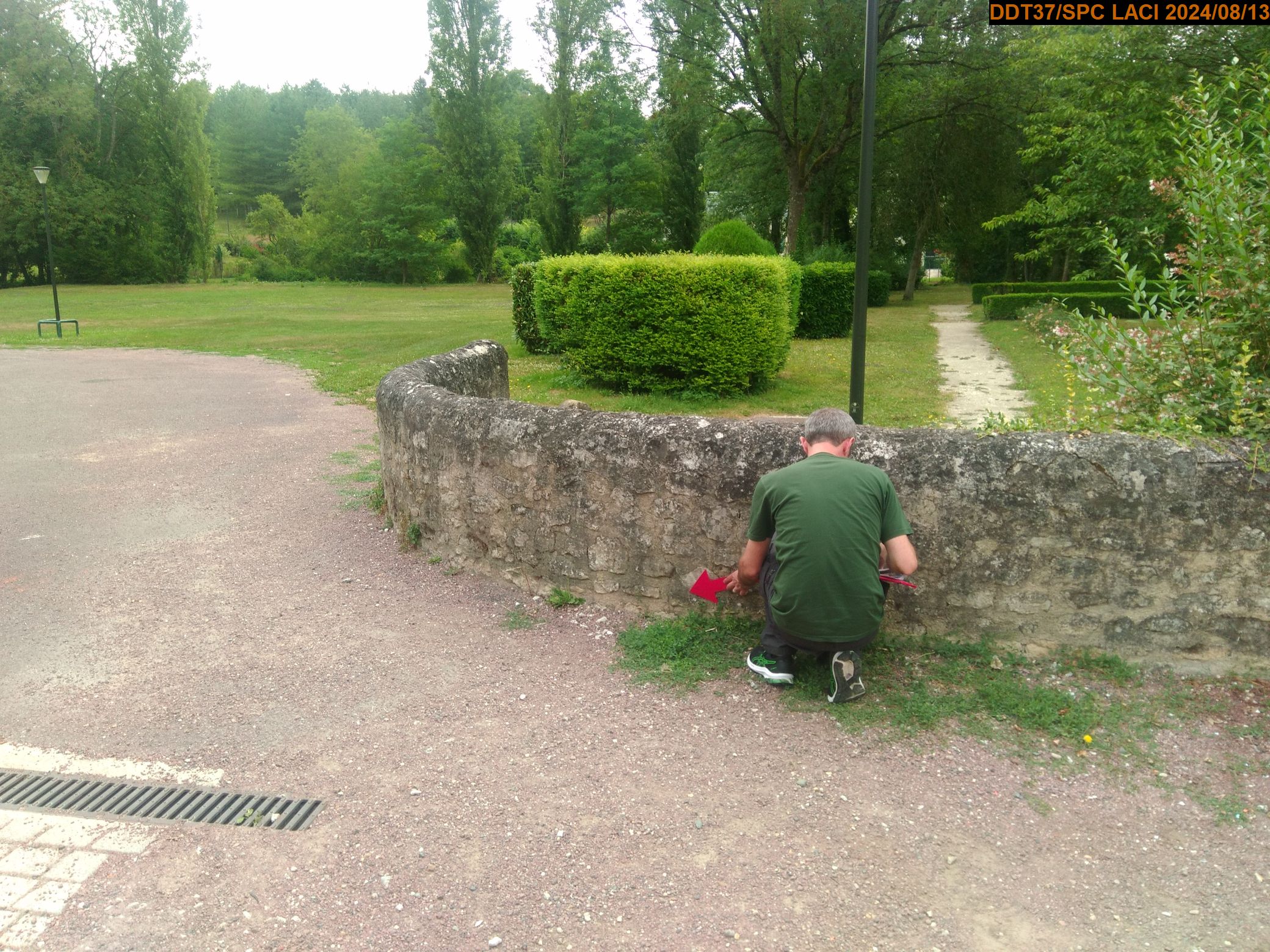 Vue du repère en 2024