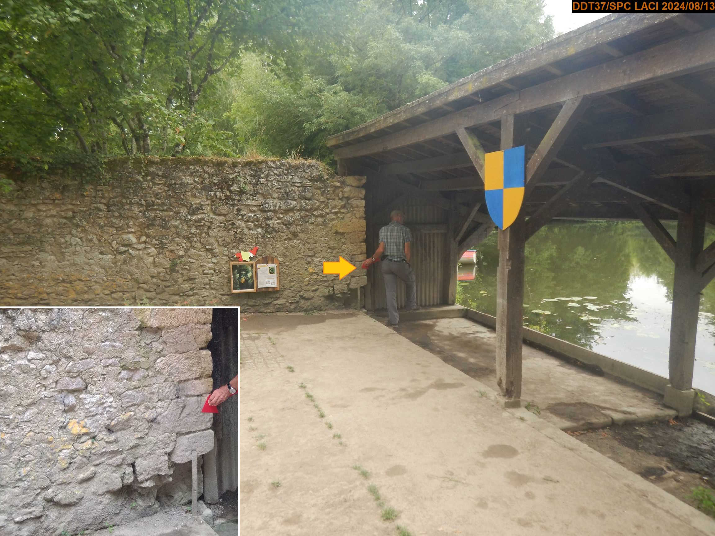 Vue du repère en 2024