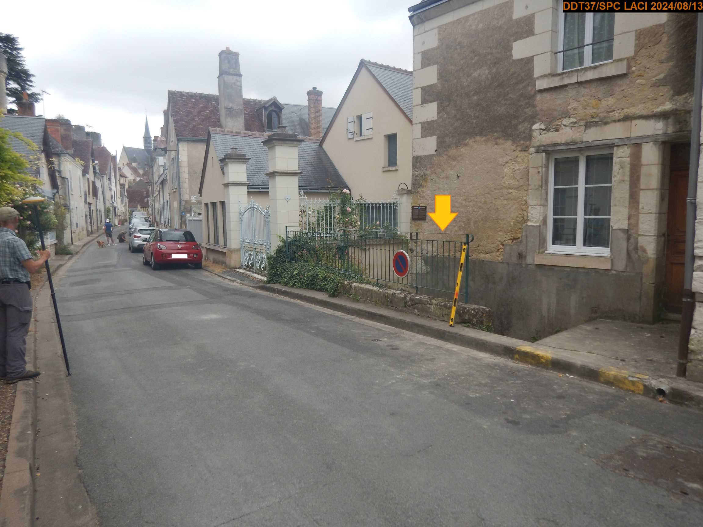 Vue du site en 2024