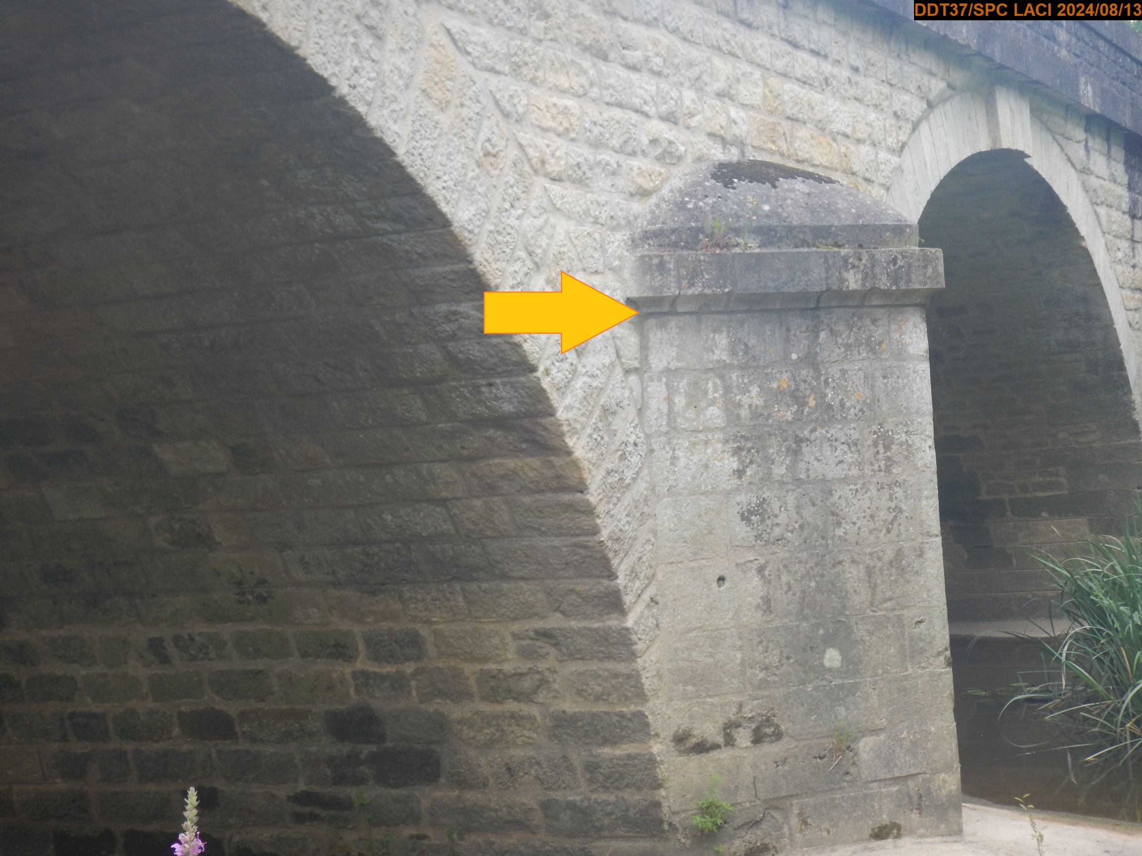 Vue du repère en 2024
