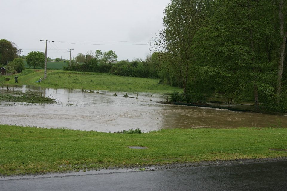 Photographie de la crue de mai 2015