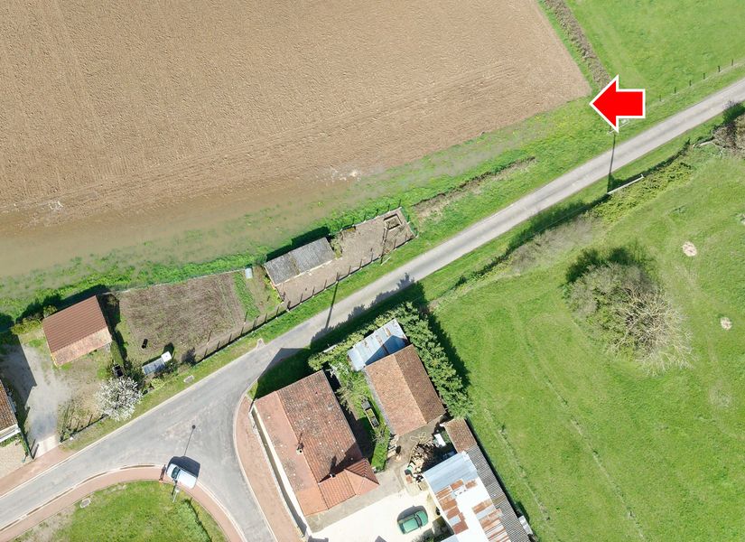 Prise de vue le 03/04/2024 à 15h34 zoomée sur le repère