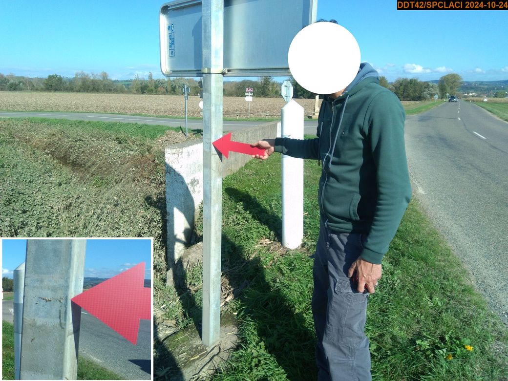Vue du repère en 2024