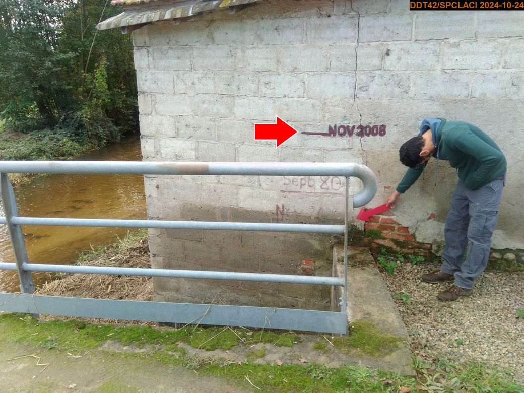 Vue du repère en 2024