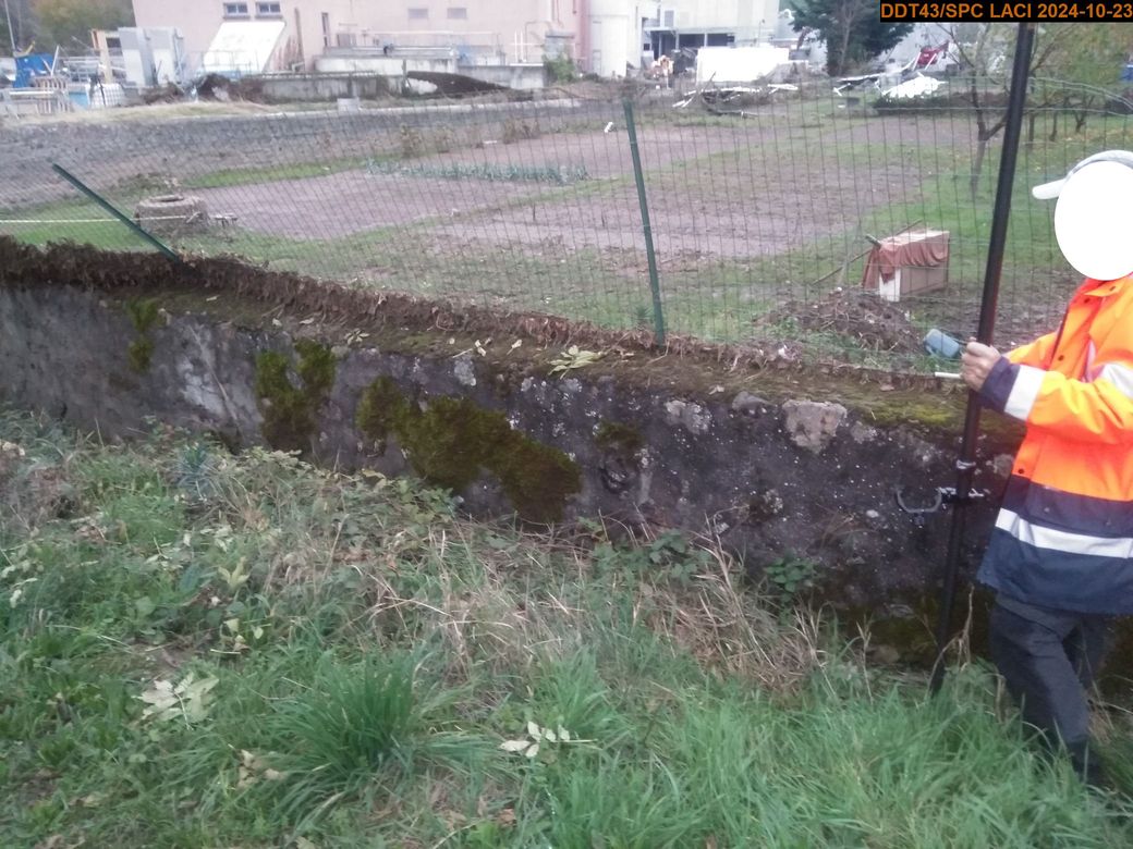 Vue du repère, en 2024