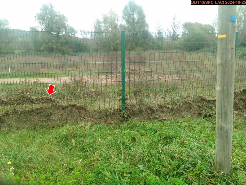 Vue du repère, en 2024