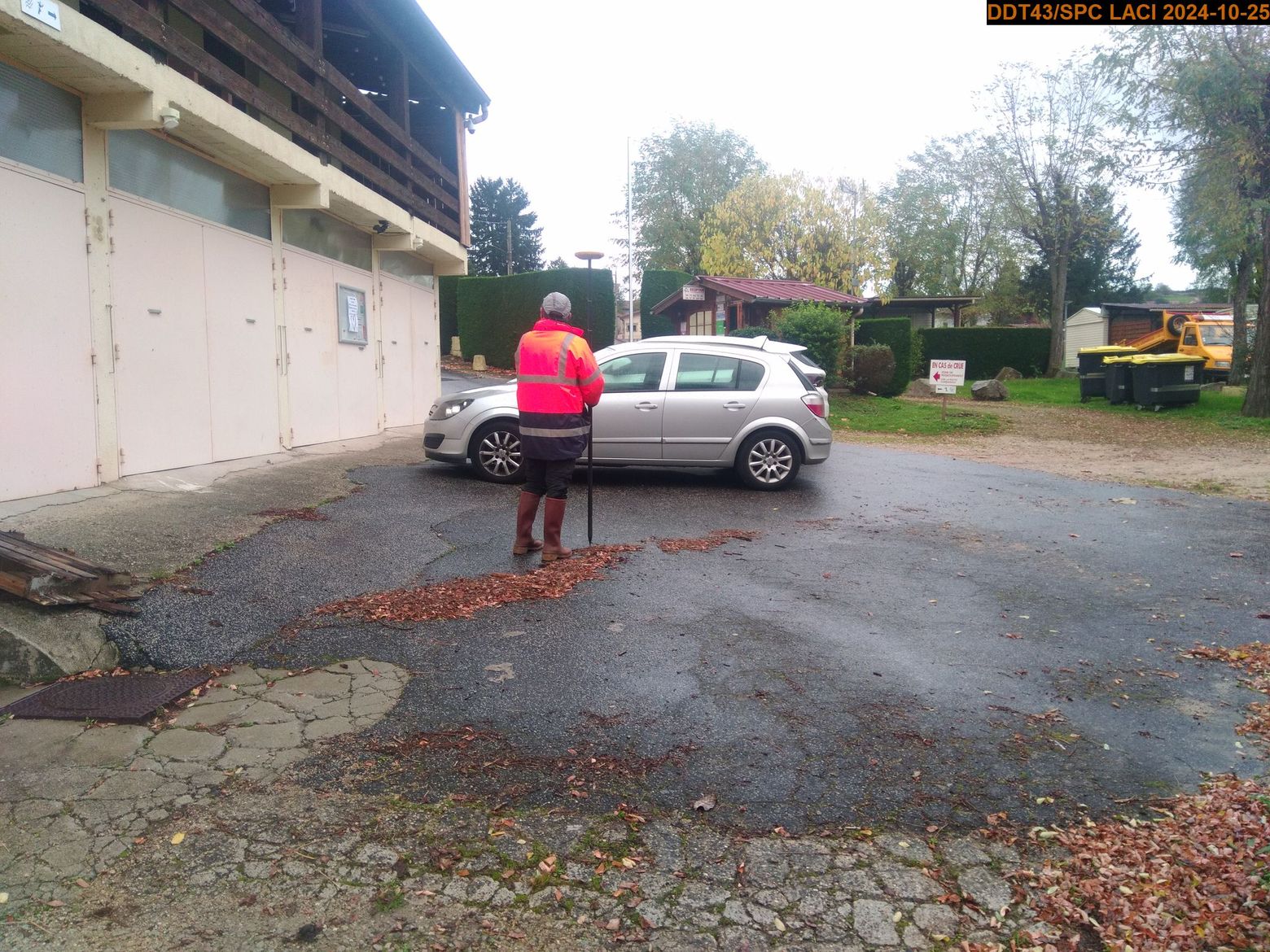 Vue du repère, en 2024