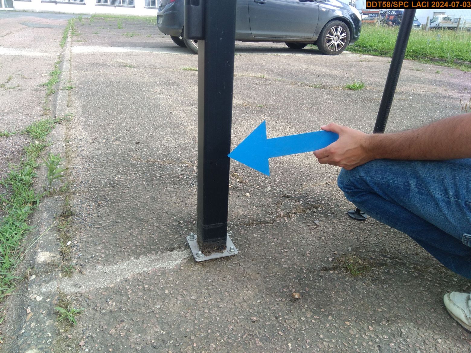 Vue du repère en 2024 