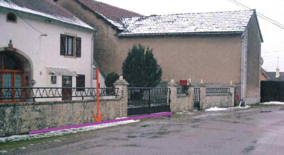 Photo du repère