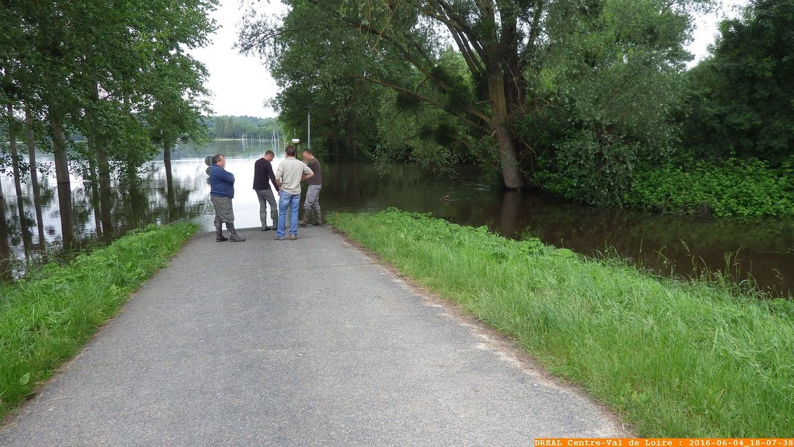 Photo prises pendant la crue