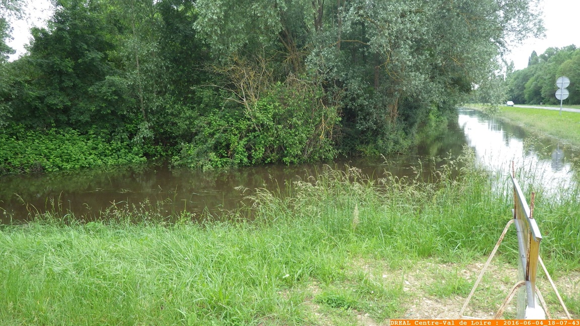 Photo prises pendant la crue