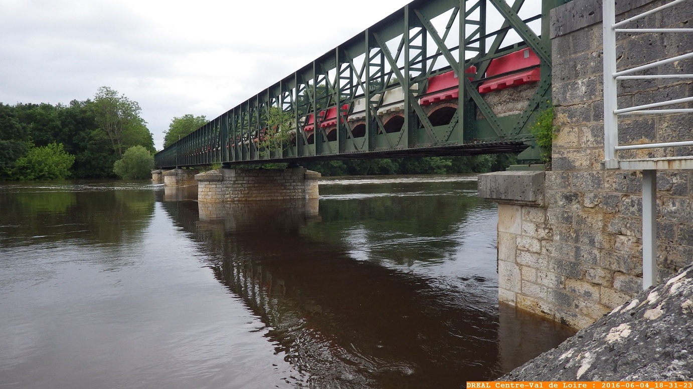 Photo prises pendant la crue