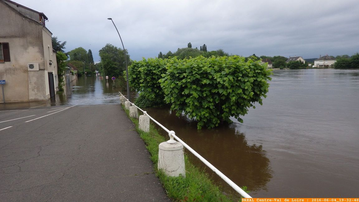 Photo prises pendant la crue